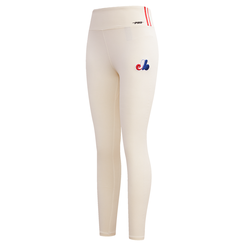 MLB MONTREAL EXPOS RETRO CLASSIC WOMEN'S JERSEY LEGGING (EGGSHELL)