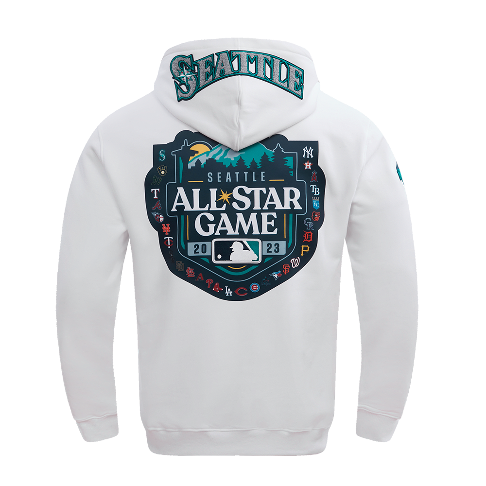 MLB ALL STAR 2023 MEN'S PULLOVER HOODIE (WHITE)