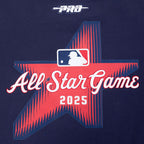 MLB MLB ALL STAR MEN'S DROP SHOULDER FLC CREWNECK (MIDNIGHT NAVY)
