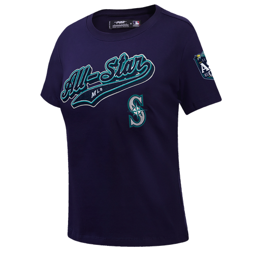 MLB ALL STAR HAUT COUPE AJUSTÉE EN JERSEY SIMPLE 2023 POUR FEMME (MARINE MINUIT)