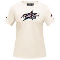 MLB ALL STAR 2025 WOMEN'S SJ SLIM FIT TEE (EGGSHELL)