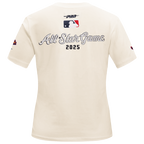 MLB ALL STAR 2025 WOMEN'S SJ SLIM FIT TEE (EGGSHELL)