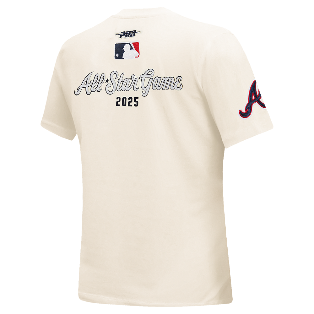 MLB ALL STAR 2025 WOMEN'S SJ SLIM FIT TEE (EGGSHELL)