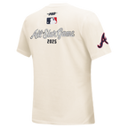 MLB ALL STAR 2025 WOMEN'S SJ SLIM FIT TEE (EGGSHELL)