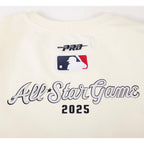 MLB ALL STAR 2025 WOMEN'S SJ SLIM FIT TEE (EGGSHELL)