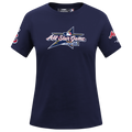 MLB ALL STAR 2025 WOMEN'S SJ SLIM FIT TEE (MIDNIGHT NAVY)
