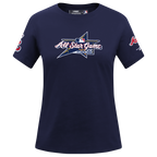 MLB ALL STAR 2025 WOMEN'S SJ SLIM FIT TEE (MIDNIGHT NAVY)