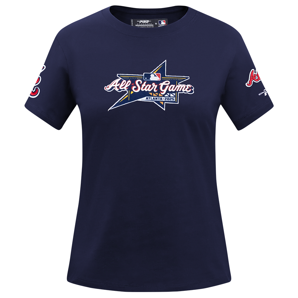 MLB ALL STAR 2025 WOMEN'S SJ SLIM FIT TEE (MIDNIGHT NAVY)