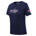 MLB ALL STAR 2025 WOMEN'S SJ SLIM FIT TEE (MIDNIGHT NAVY)
