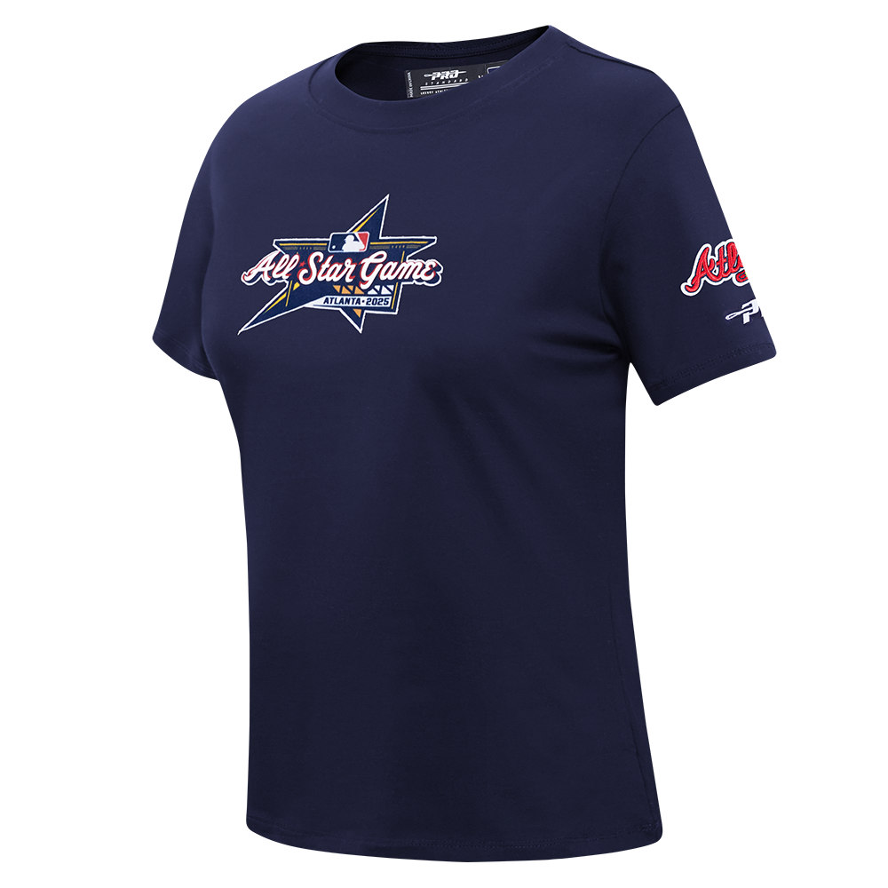 MLB ALL STAR 2025 WOMEN'S SJ SLIM FIT TEE (MIDNIGHT NAVY)