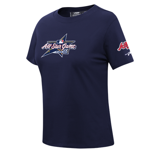MLB ALL STAR T-SHIRT COUPE AJUSTÉE EN JERSEY SIMPLE 2025 POUR FEMME (MARINE MINUIT)