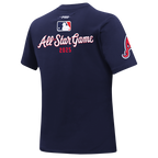 MLB ALL STAR 2025 WOMEN'S SJ SLIM FIT TEE (MIDNIGHT NAVY)