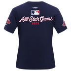 MLB ALL STAR 2025 WOMEN'S SJ SLIM FIT TEE (MIDNIGHT NAVY)