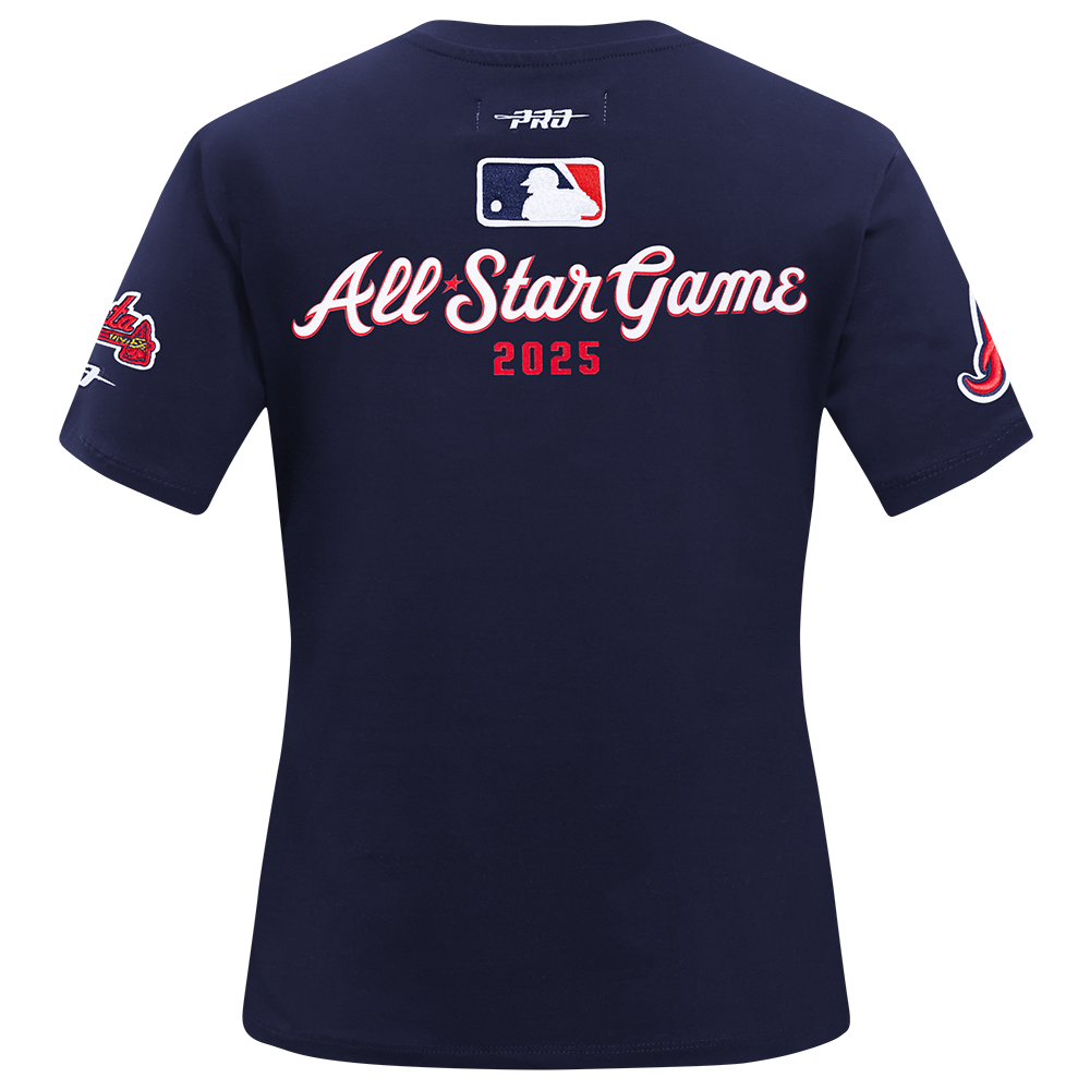 MLB ALL STAR 2025 WOMEN'S SJ SLIM FIT TEE (MIDNIGHT NAVY)