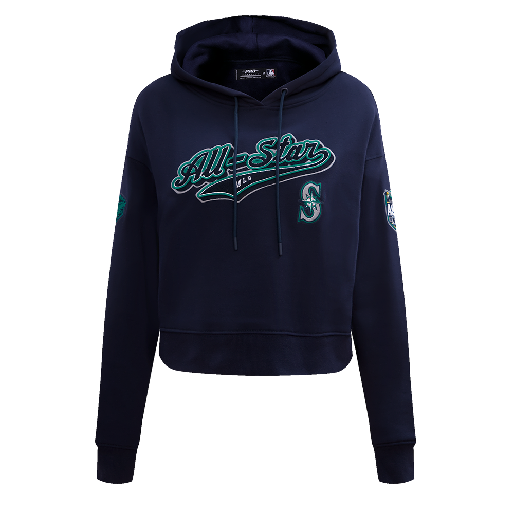 MLB ALL STAR 2023 WOMEN'S CROPPED PO HOODIE (MIDNIGHT NAVY)