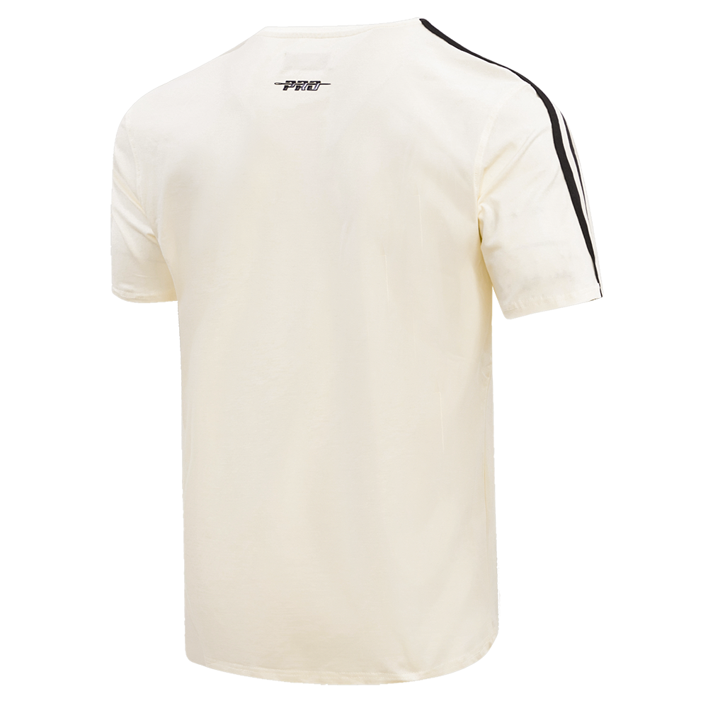 MLB FLORIDA MARLINS RETRO CLASSIC HAUT À RAYURES POUR HOMME (COQUILLE D'ŒUF/NOIR)