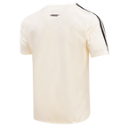 MLB FLORIDA MARLINS RETRO CLASSIC HAUT À RAYURES POUR HOMME (COQUILLE D'ŒUF/NOIR)