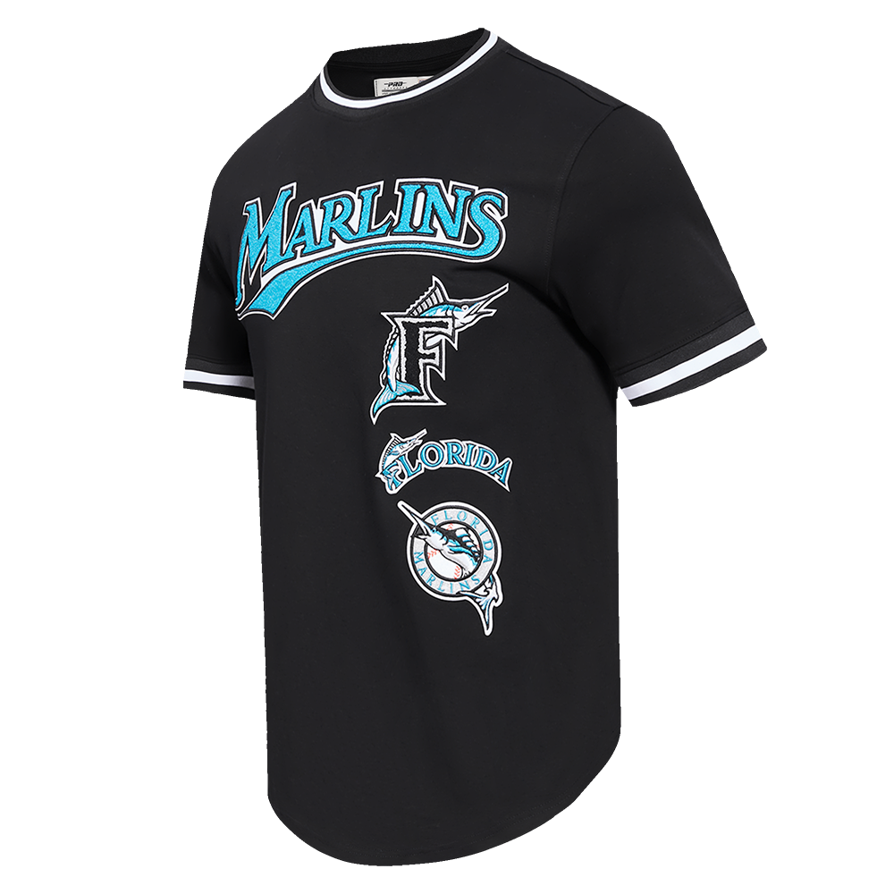MLB FLORIDA MARLINS RETRO CLASSIC MEN'S TOP (BLACK)