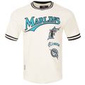 MLB FLORIDA MARLINS RETRO CLASSIC MEN'S TOP (EGGSHELL/ BLACK)