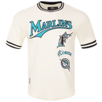 MLB FLORIDA MARLINS RETRO CLASSIC MEN'S TOP (EGGSHELL/ BLACK)
