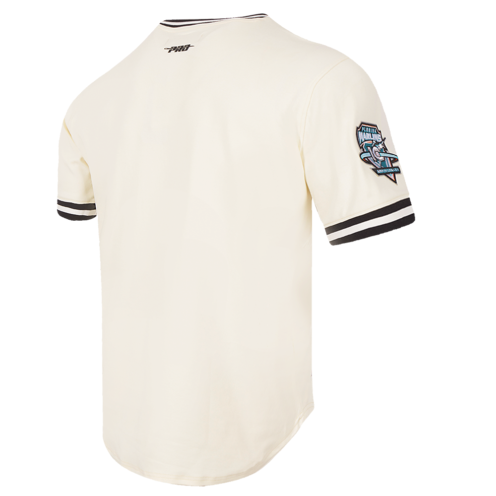 MLB FLORIDA MARLINS RETRO CLASSIC MEN'S TOP (EGGSHELL/ BLACK)