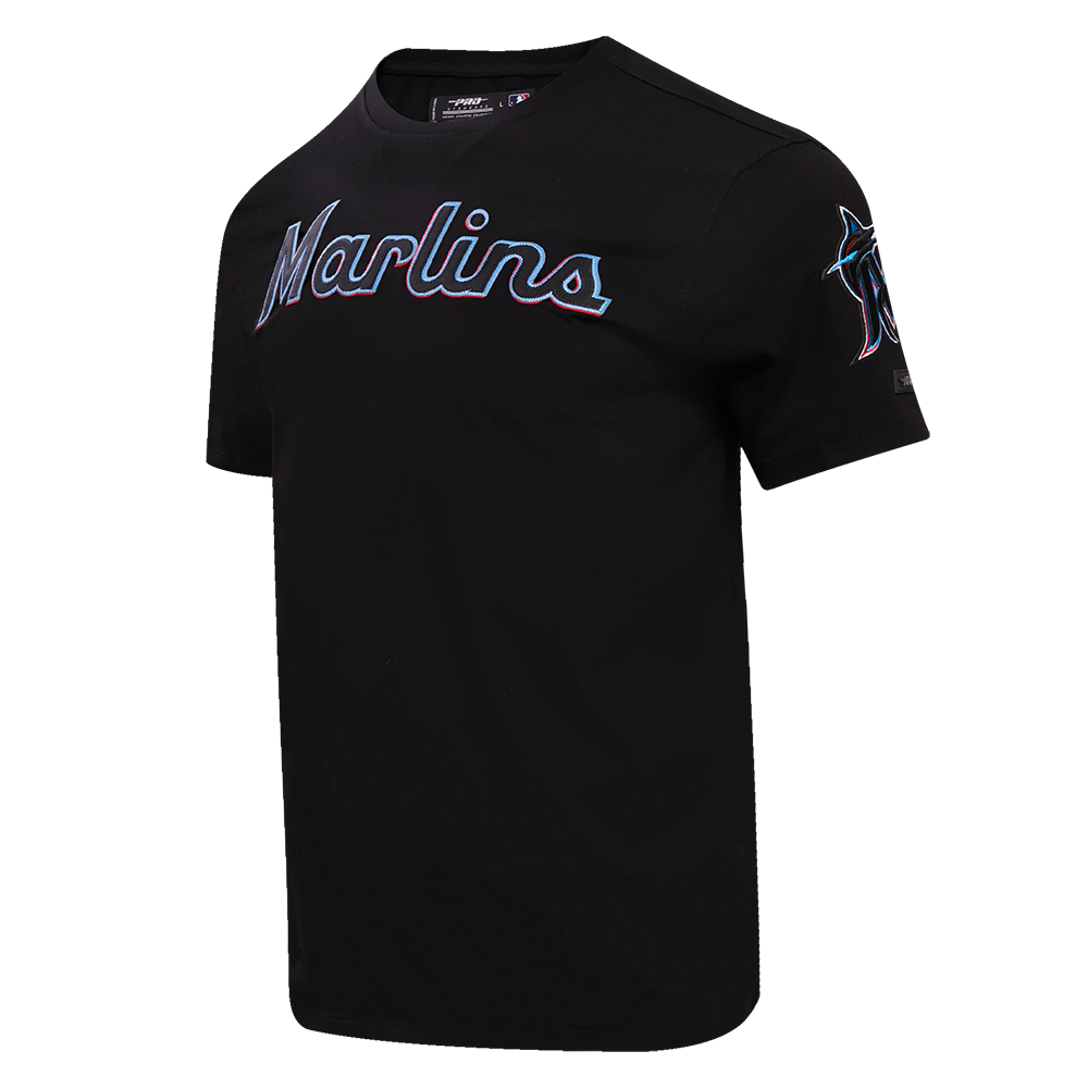 MLB MIAMI MARLINS TACKLE TWILL MEN'S TOP (BLACK)