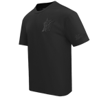 MLB MIAMI MARLINS NEUTRAL HAUT EN JERSEY DE COTON À ÉPAULES TOMBANTES POUR HOMME (NOIR)