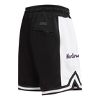 MLB MIAMI MARLINS SCRIPT TAIL SHORT EN MAILLE DOUBLE 2.0 POUR HOMME (NOIR)