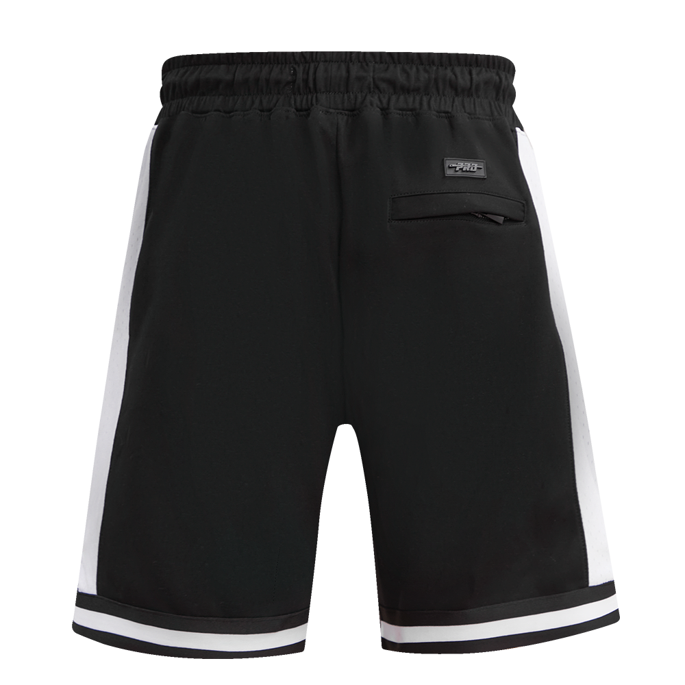 MLB MIAMI MARLINS SCRIPT TAIL SHORT EN MAILLE DOUBLE 2.0 POUR HOMME (NOIR)