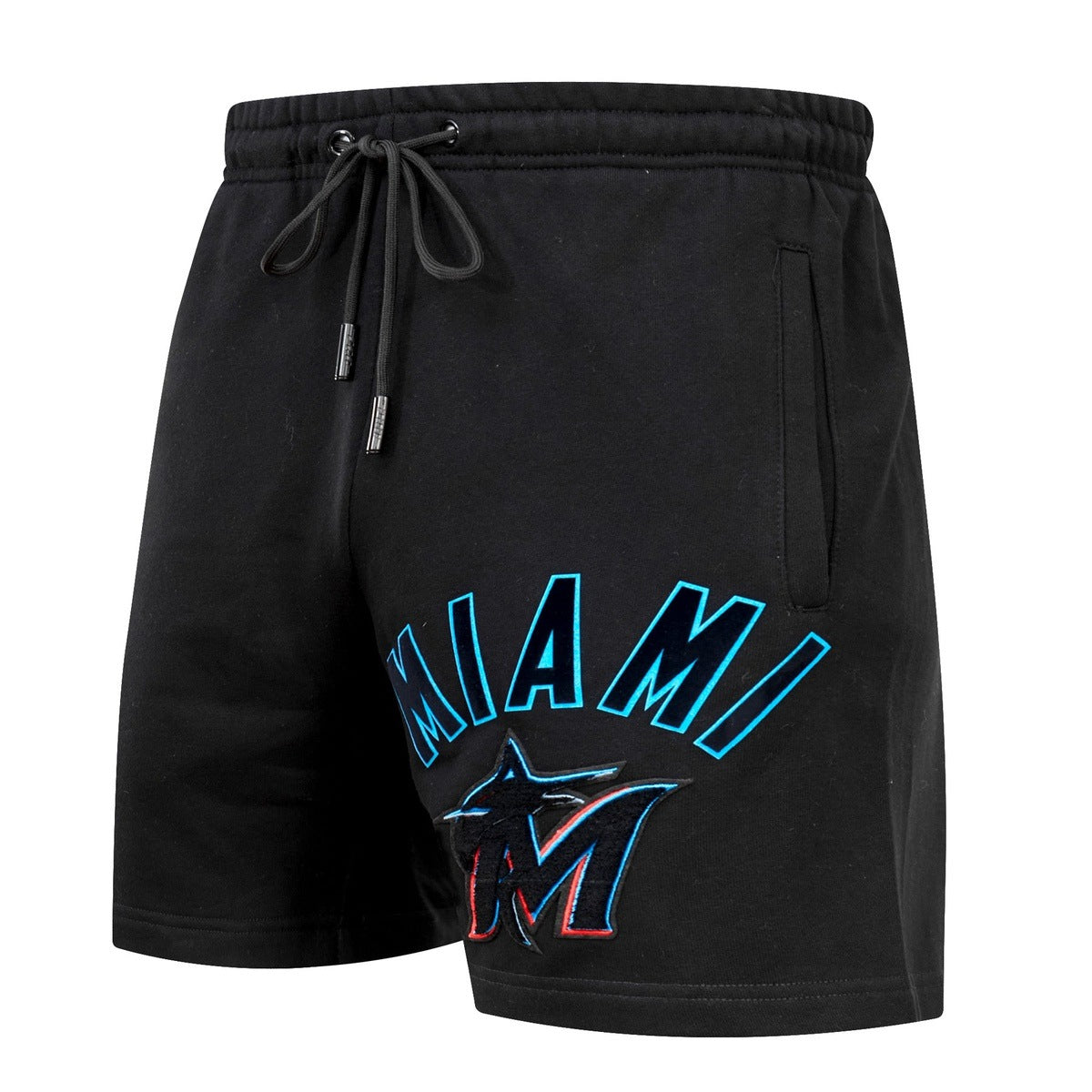 MLB MIAMI MARLINS LASSIC MEN'S SHORT (BLACK)