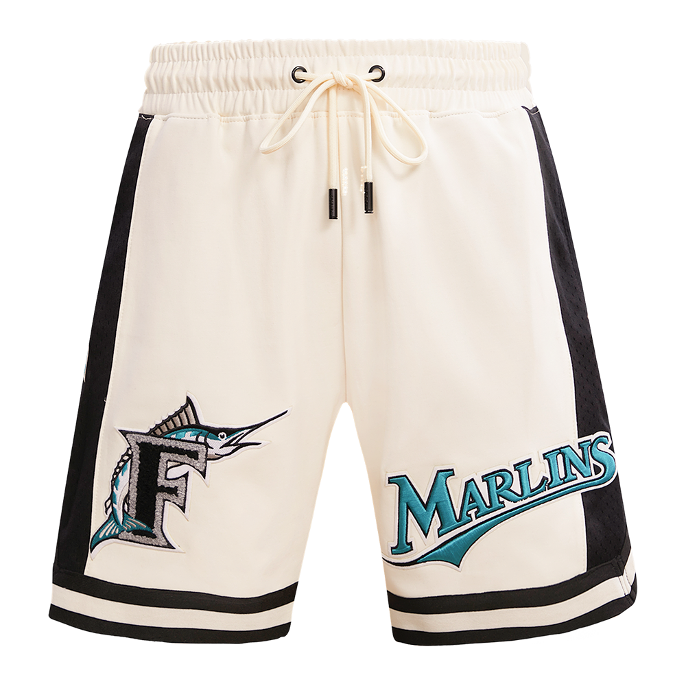 MLB FLORIDA MARLINS RETRO CLASSIC MEN'S 2.0 SHORT (EGGSHELL/ BLACK)