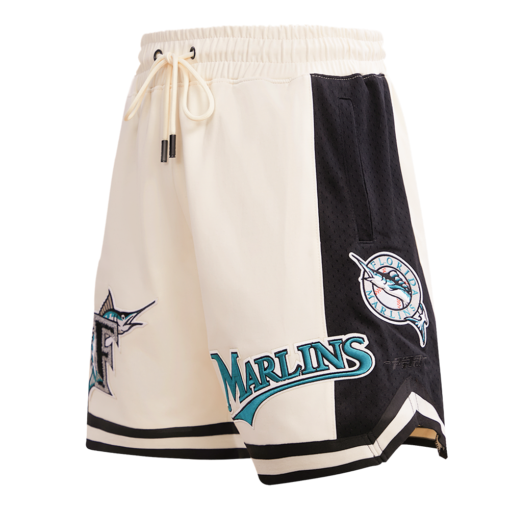 MLB FLORIDA MARLINS RETRO CLASSIC MEN'S 2.0 SHORT (EGGSHELL/ BLACK)