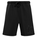 MLB MIAMI MARLINS NEUTRAL MEN'S  FLC SHORT (BLACK)