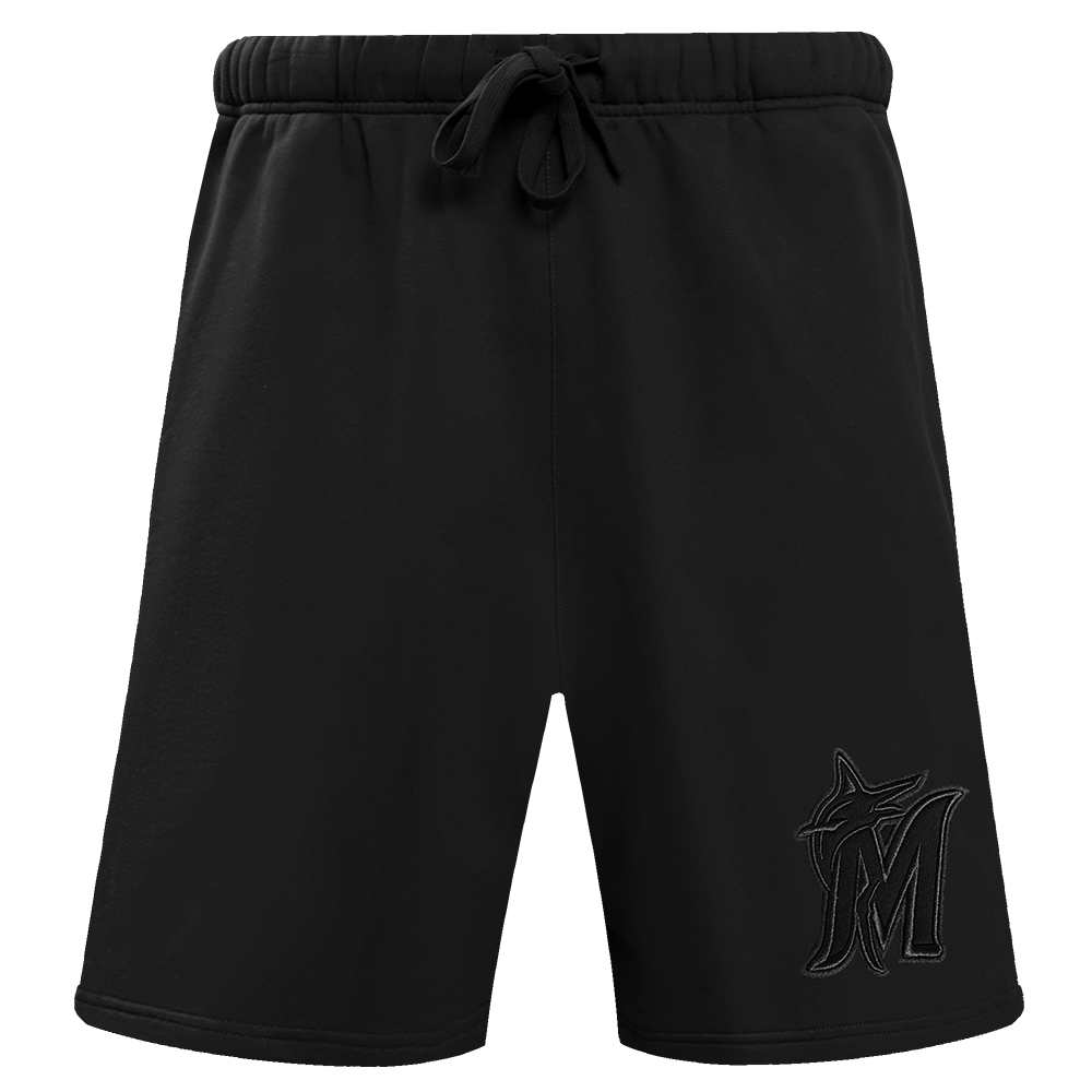 MLB MIAMI MARLINS NEUTRAL MEN'S  FLC SHORT (BLACK)