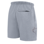 MLB MIAMI MARLINS NEUTRAL MEN'S  FLC SHORT (DARK HEATHER GRAY)