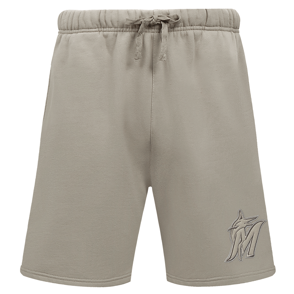 MLB MIAMI MARLINS NEUTRAL MEN'S SHORT (TAUPE)