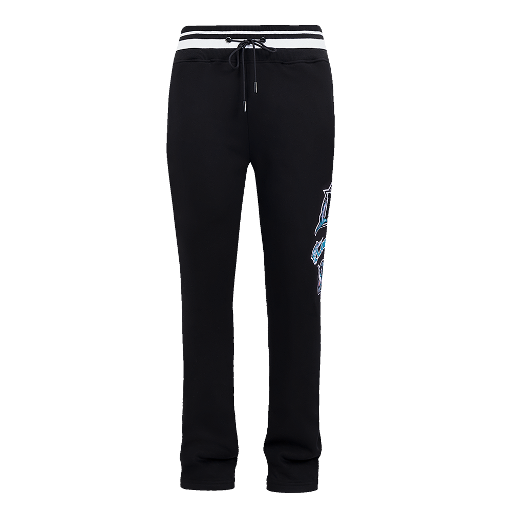 MLB FLORIDA MARLINS RETRO CLASSIC PANTALON OUATÉ POUR HOMME (NOIR)