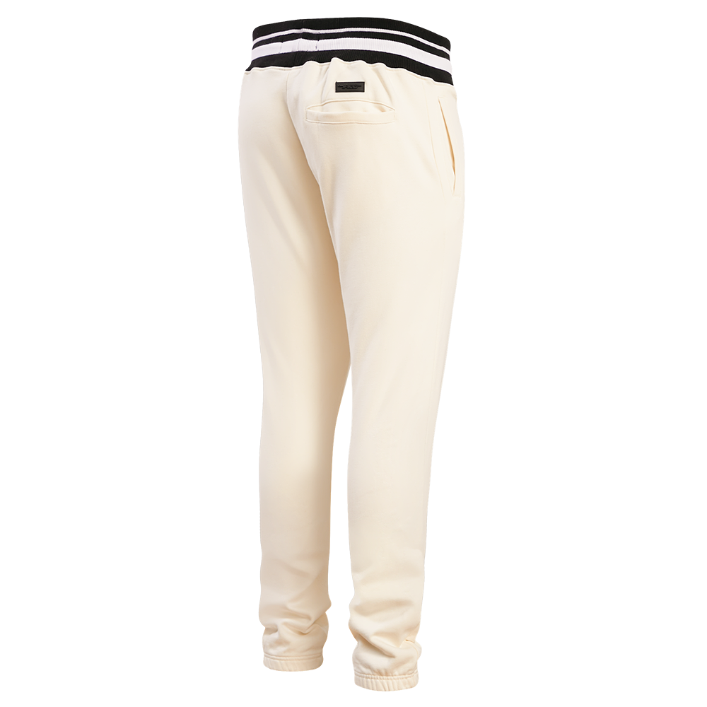 MLB FLORIDA MARLINS RETRO CLASSIC PANTALON OUATÉ POUR HOMME (COQUILLE D'ŒUF/NOIR)