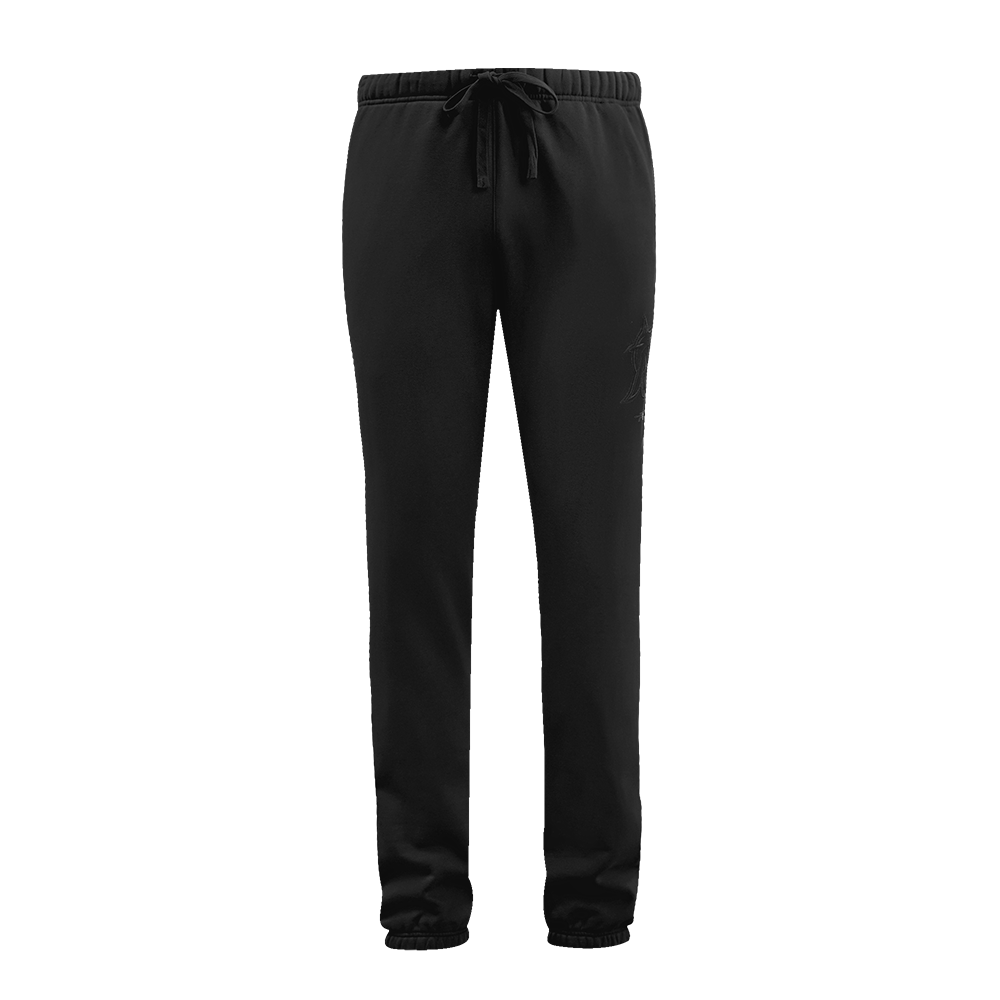 MLB MIAMI MARLINS NEUTRAL PANTALON OUATÉ EN MOLLETON POUR HOMME (NOIR)