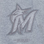 MLB MIAMI MARLINS NEUTRAL MEN'S  FLC SWEATPANT (DARK HEATHER GRAY)