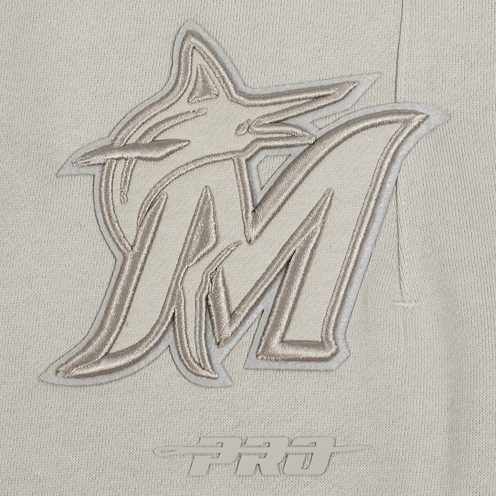 MLB MIAMI MARLINS NEUTRAL MEN'S  FLC SWEATPANT (TAUPE)