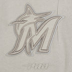 MLB MIAMI MARLINS NEUTRAL MEN'S  FLC SWEATPANT (TAUPE)