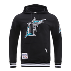 MLB FLORIDA MARLINS RETRO CLASSIC MEN'S PULLOVER HOODIE (BLACK)