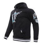 MLB FLORIDA MARLINS RETRO CLASSIC MEN'S PULLOVER HOODIE (BLACK)