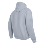 MLB MIAMI MARLINS NEUTRAL CHANDAIL À CAPUCHON EN MOLLETON À ÉPAULES TOMBANTES POUR HOMME (GRIS CHINÉ FONCÉ)