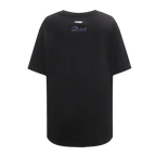 MLB MIAMI MARLINS SCRIPT TAIL HAUT DE COUPE BOYFRIEND POUR FEMME (NOIR)