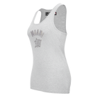 MLB MIAMI MARLINS TRIPLE TONAL RELAXED FIT WOMEN'S RACERBACK (HEATHER GREY)