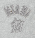 MLB MIAMI MARLINS TRIPLE TONAL RELAXED FIT WOMEN'S RACERBACK (HEATHER GREY)