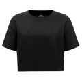 MLB MIAMI MARLINS NEUTRAL HAUT À COUPE CARRÉE POUR FEMME (NOIR)