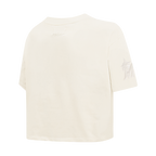 MLB MIAMI MARLINS NEUTRAL WOMEN'S BOXY TOP (EGGSHELL)